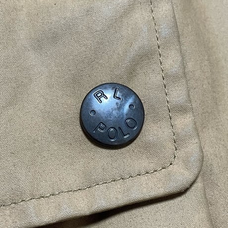 POLO RALPHLAUREN "CORDUROY COLLAR" HUNTING OILED JACKET