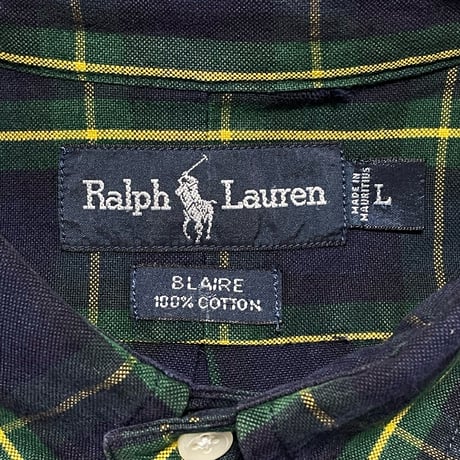 RALPHLAUREN　"BLAIRE" BUTTONDOWN SHIRT