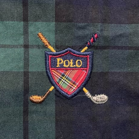POLO SPORT RALPHLAUREN　"BLACK WATCH" HOODIE SWING TOP