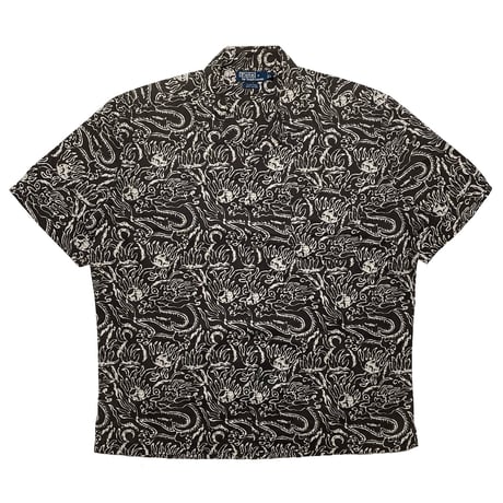 POLO RALPHLAUREN　 "CLAYTON" OPEN COLLAR SHIRT