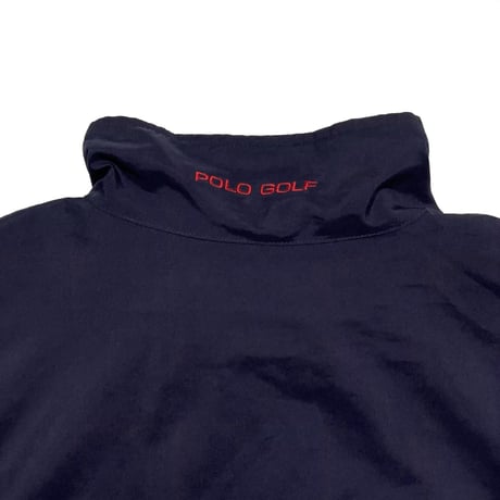 POLO GOLF RALPHLAUREN　"HARF-ZIP" NYLON JACKET