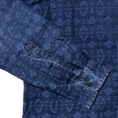RALPHLAUREN　"INDIGO" BUTTON DOWN SHIRT