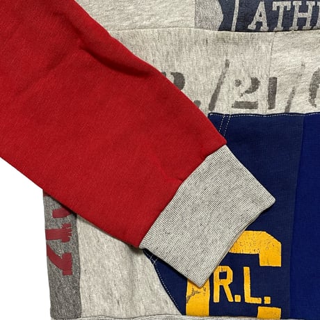 POLO RALPHLAUREN　"PATCH WORK" HOODIE