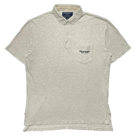 POLO RALPHLAUREN　"NATURAL" POLO SHIRT