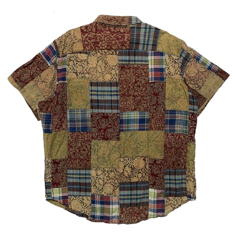 POLO RALPHLAUREN　"PATCH WORK" S/S SHIRT