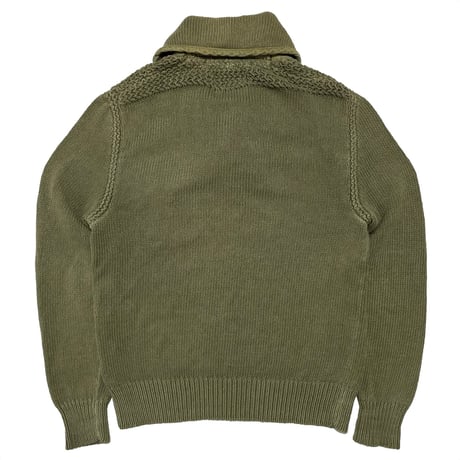 POLO RALPHLAUREN　"SHAWL COLLAR" SWEATER