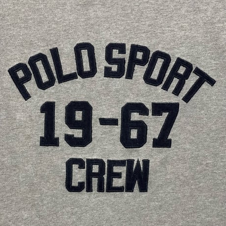 POLO SPORT RALPHLAUREN　"POLO SPORT 19-67 CREW" SWEAT