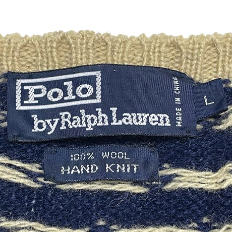 POLO RALPHLAUREN　"REINDEER" SWEATER