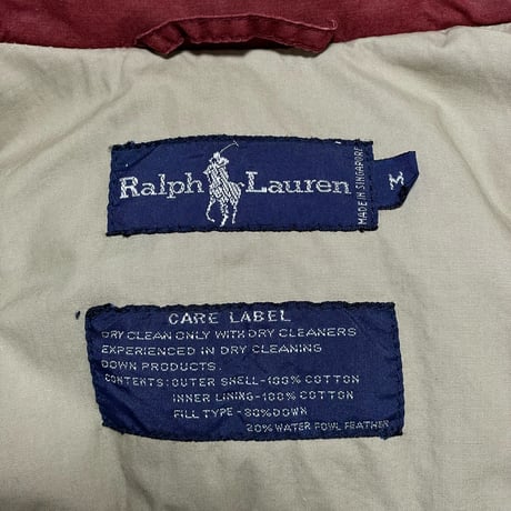 RALPHLAUREN　"NATIVE" DOWN JACKET