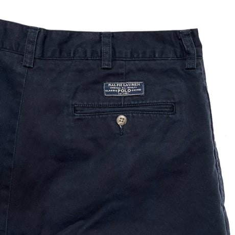 POLO RALPHLAUREN　"TYLER SHORT" CHINO SHORTS (34)