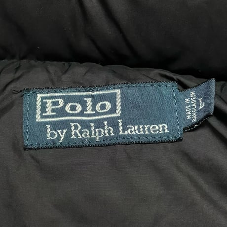 POLO RALPHLAUREN　"REMOVABLE HOOD" DOWN JACKET