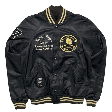 POLO RALPHLAUREN　 "NEW YORK BOXING CLUB"  REVERSIBLE JACKET (M)