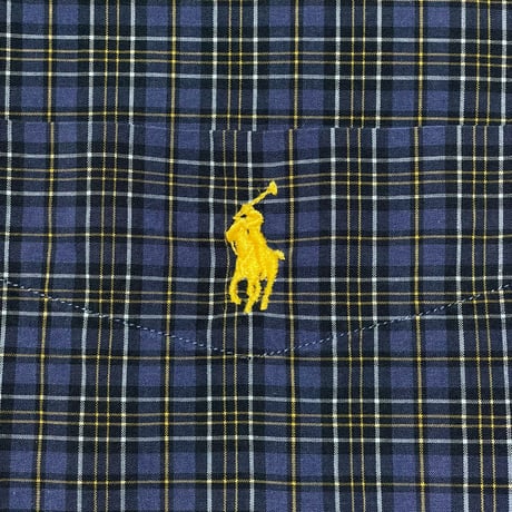 RALPHLAUREN　"CUSTOM FIT" BUTTONDOWN SHIRT