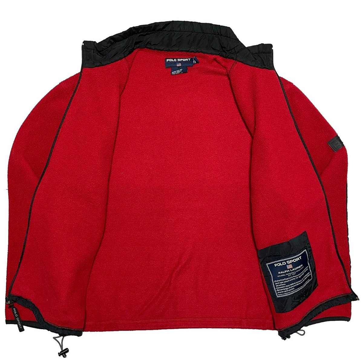 POLO SPORT RALPHLAUREN FLEECE JACKET (RED) | R