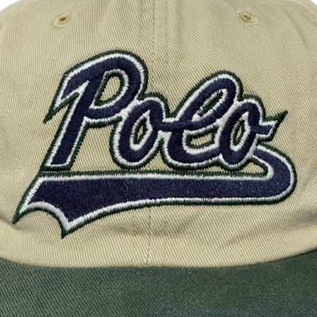 POLO RALPHLAUREN　"SCRIPT LOGO" 6PANEL BASEBALL CAT