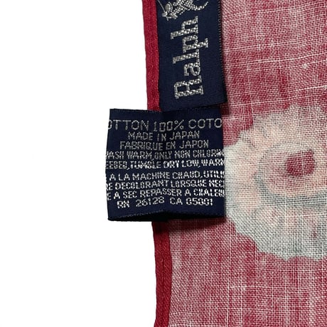 RALPHLAUREN　"MARLIN FISHING" BANDANA