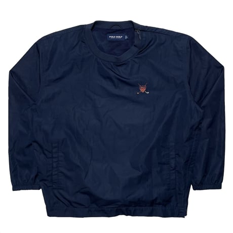 POLO GOLF RALPHLAUREN　 "GOLF LOGO" NYLON SWEAT