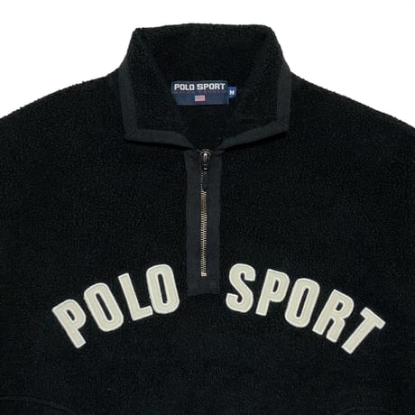 POLO SPORT RALPHLAUREN　"HALF ZIP" FLEECE JACKET