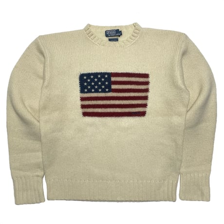POLO RALPHLAUREN　"USA FLAG" SWEATER