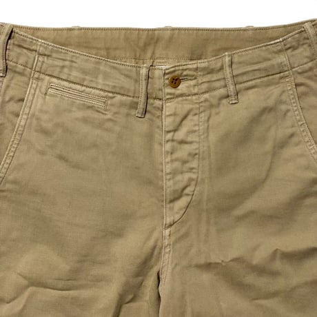 RRL RALPHLAUREN　"BUTTON FLY" CHINO SHORTS