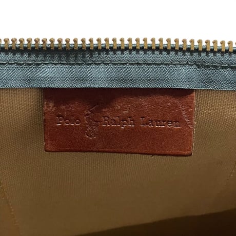 POLO RALPHLAUREN　"BLACK WATCH" TRAVELING BAG