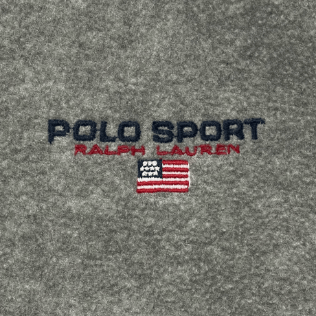 POLO SPORT RALPHLAUREN　"USA FLAG" FLEECE PULL-OVER JACKET