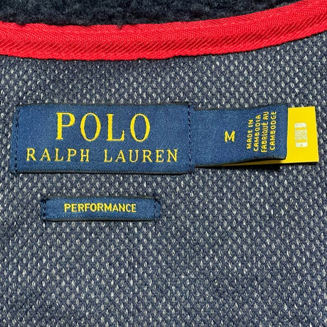 POLO RALPHLAUREN　"MESH LINING" FLEECE JACKET
