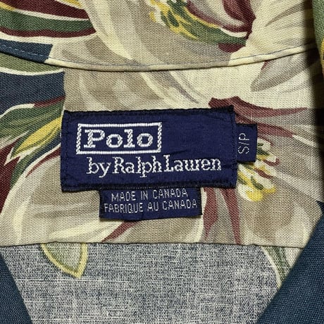 POLO RALPHLAUREN　"HIBISCUS" ALOHA SHIRT