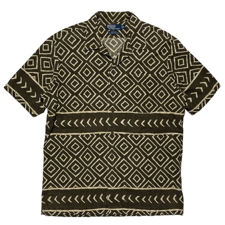 POLO RALPHLAUREN　"CLAYTON" OPEN COLLAR SHIRT