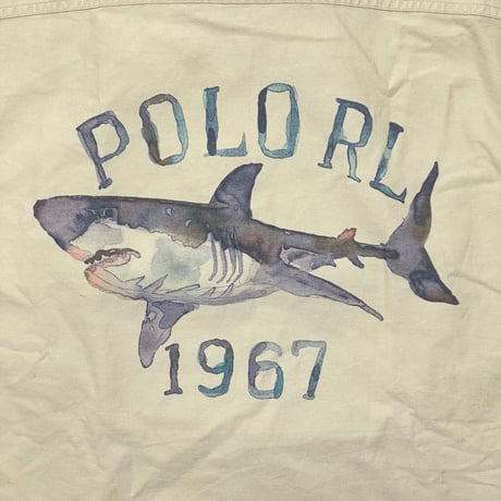 POLO RALPHLAUREN　"SHARK" OCEAN CAMP SHIRT