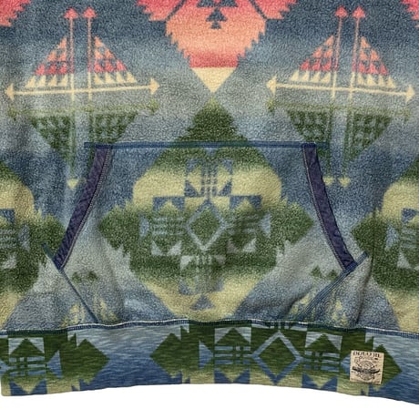 POLO RALPHLAUREN　"NATIVE" FLEECE HOODIE (L)