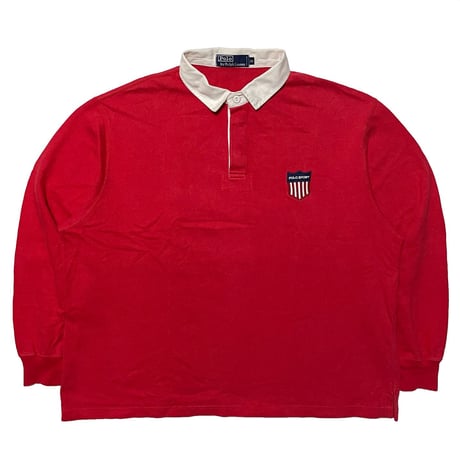 POLO RALPHLAUREN　"POLO SPORT EMBLEM" RUGBY SHIRT (LL)