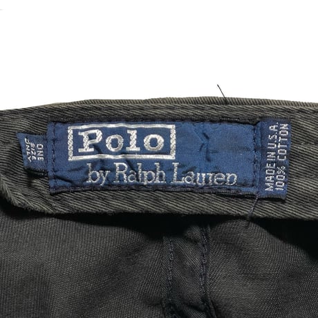 POLO RALPHLAUREN　"MADE IN USA" BASEBALL CAP