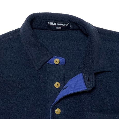 POLO SPORT RALPHLAUREN　"PULL-OVER" FLEECE JACKET