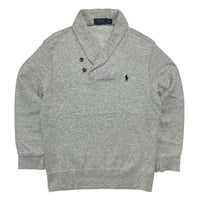 1POLO RALPHLAUREN　"CAPDRGAN CALLAR" SWEAT