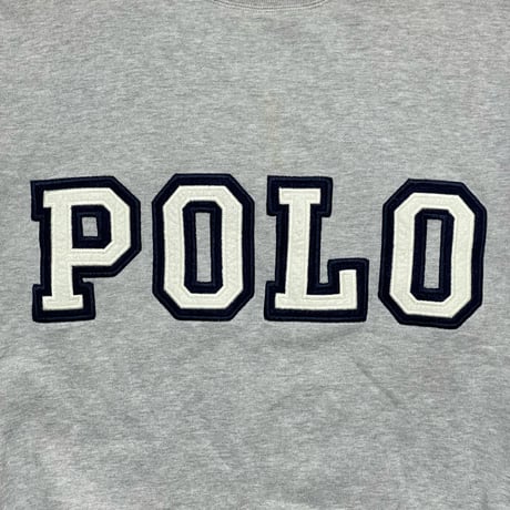 POLO RALPHLAUREN　"POLO LOGO" SWEAT