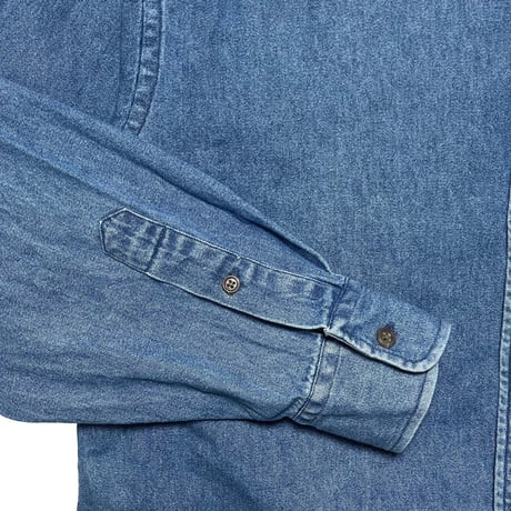 RALPH RALPHLAURE　"CREST LOGO" DENIM SHIRT