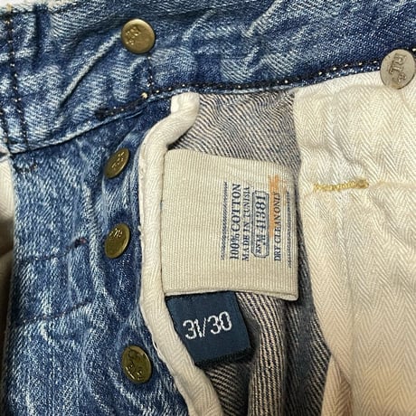 POLO RALPHLAUREN　"BOBBY JEAN" DENIM PANTS