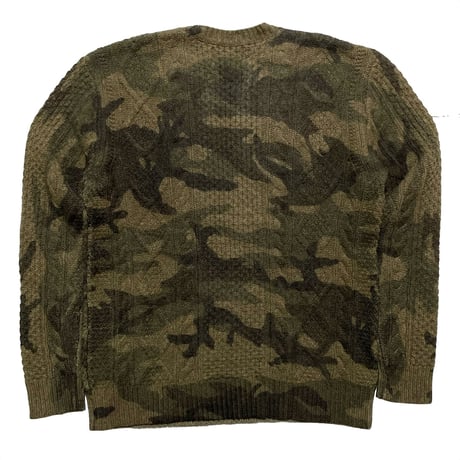 POLO COUNTRY RALPHLAUREN　"CAMOUFLAGE" SWEATER