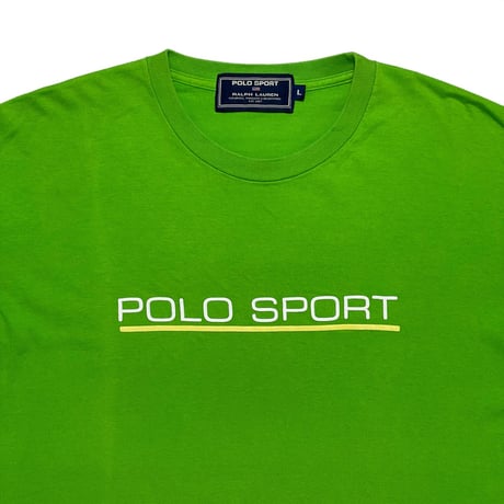 POLO SPORT RALPHLAUREN　"LOGO PRINTED" S/S TEE