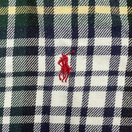 POLO COUNTRY RALPHLAUREN　"FLANNEL SHIRT BOTTON DOWN" L/S SHIRT