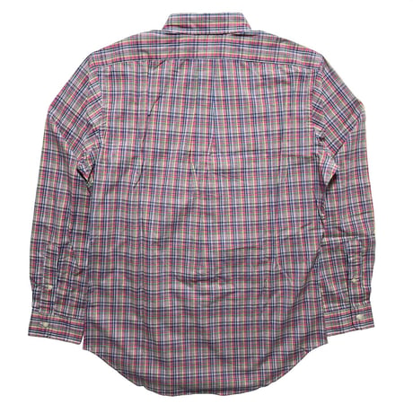 RALPHLAUREN　"CHECKED" BUTTON DOWN SHIRT