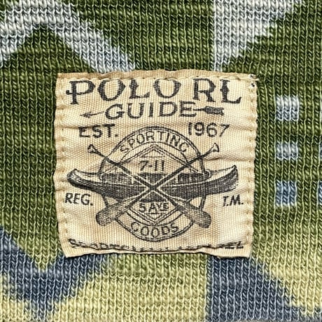 POLO RALPHLAUREN　 "NATIVE" FLEECE HOODIE