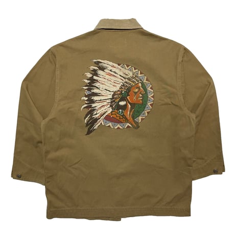 POLO COUNTRY RALPHLAUREN　"INDIAN PRINTED" COVERALL JACKET