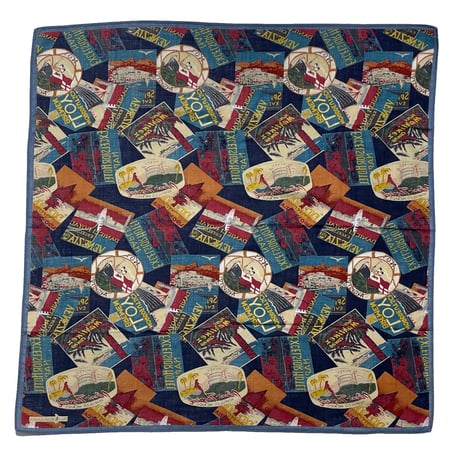 POLO RALPHLAUREN　"POSTCARD" BANDANA