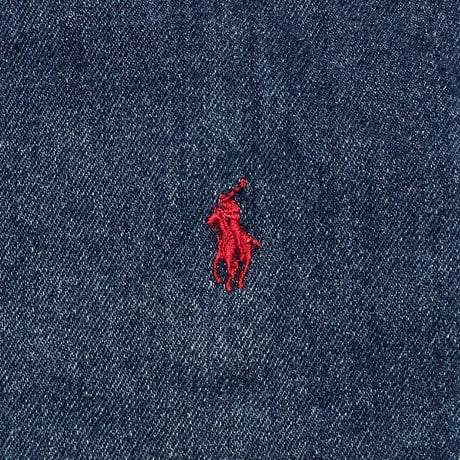 POLO COUNTRY RALPHLAUREN　"BUTTON DOWN" DENIM SHIRT