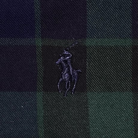 RALPHLAUREN　"BLACK WATCH" BUTTONDOWN SHIRT