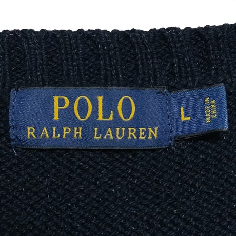 POLO RALPHLAUREN　"COAT BEAR" SWEATER
