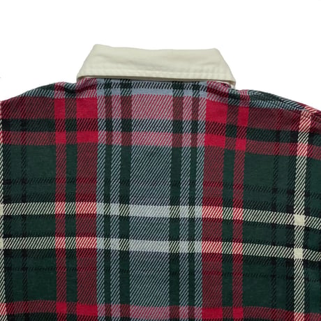POLO RALPHLAUREN　"CHECKED" RUGBY SHIRT