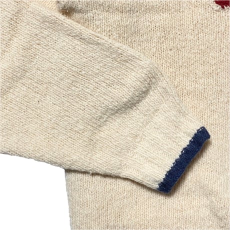 POLO RALPHLAUREN　"STARS AND STRIPES" HAND KNIT SWEATER (VINTAGE)